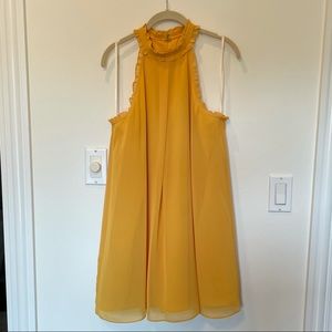 BCBGeneration marigold halter dress